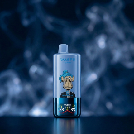 Waspe 60K - Blueberry Ice, Black Dragon Ice og Fizzy Cherry Ice