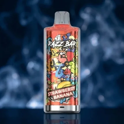 Razz Bar 60K - Strawberry banana
